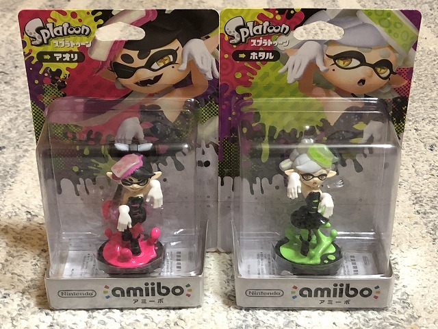 格安，人気 アミーボ amiibo アオリ ホタル スプラトゥーン 任天堂 純正 ニンテンドースイッチ WiiU 3DS シオカラーズ 30169AB(ニンテンドースイッチアクセサリー)｜売買されたオークション情報、yahooの商品 ニンテンドースイッチアクセサリー