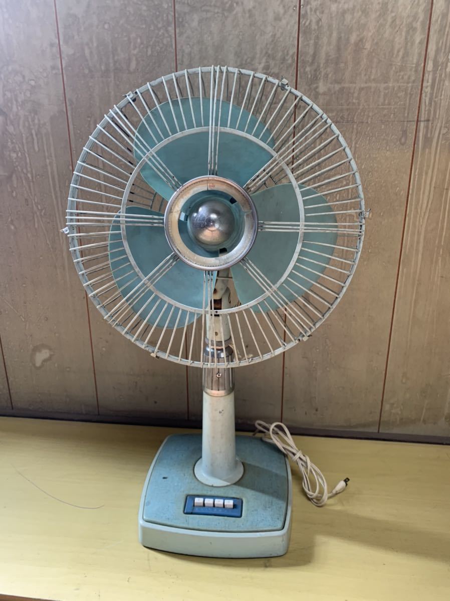 2025，爆買い 【10-118】A.C. ELECTRIC FAN 扇風機 3枚羽 金属台座