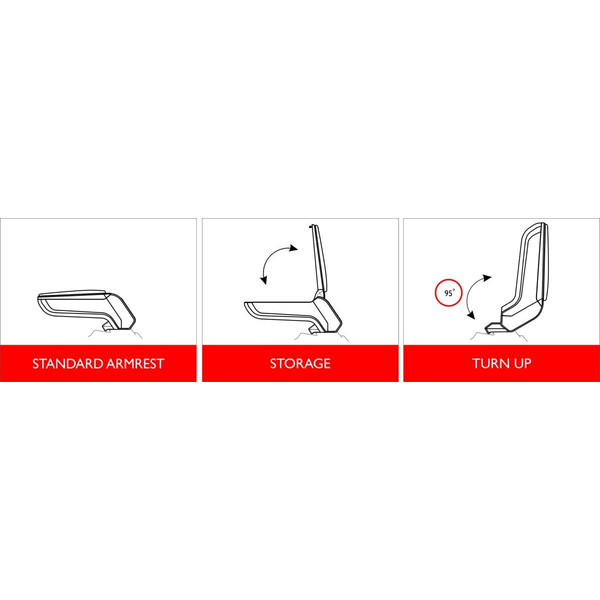 ARMSTER S アームレスト FIAT500+ABARTH 500/595/695 フェーズ1　フィアット500 アバルト500/595/695 フェーズ1_4