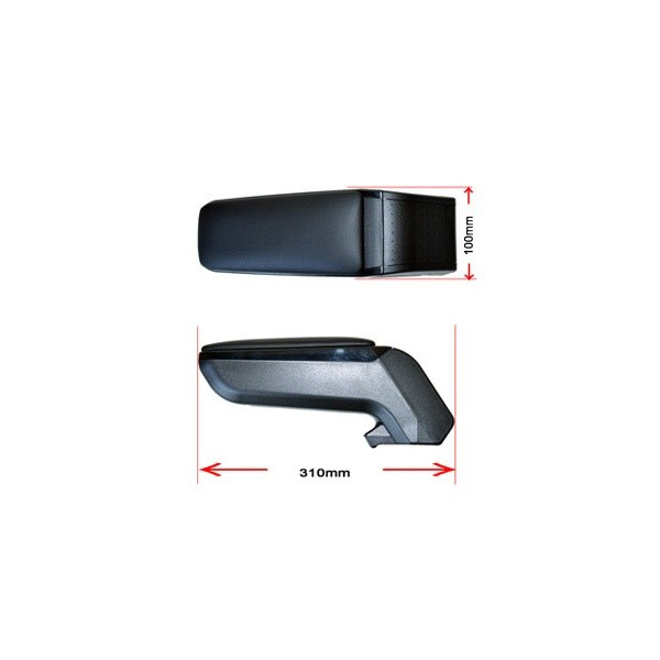 ARMSTER S アームレスト FIAT500+ABARTH 500/595/695 フェーズ1　フィアット500 アバルト500/595/695 フェーズ1_5