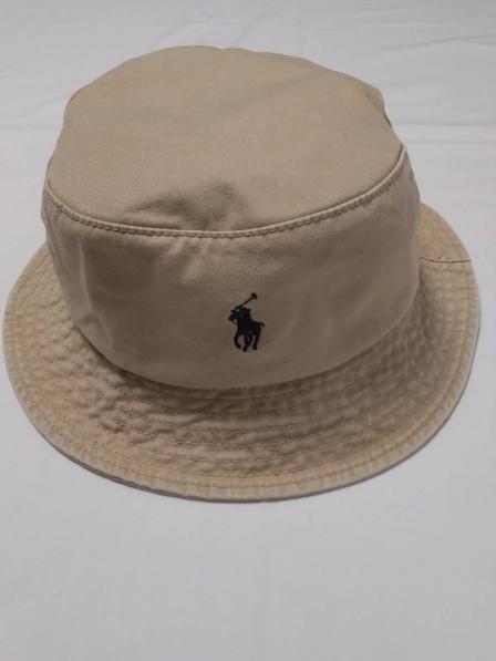 新品 POLOラルフローレン バケットハット カ―キ