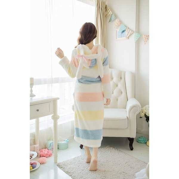 激安 65 パジャマ レディース 春 ルームウェア ワンピース 長袖 モコモコ ナイトウェア ロングパーカーワンピース フード付き部屋着 ナイトウエア パジャマ 売買されたオークション情報 Yahooの商品情報をアーカイブ公開 オークファン Aucfan Com