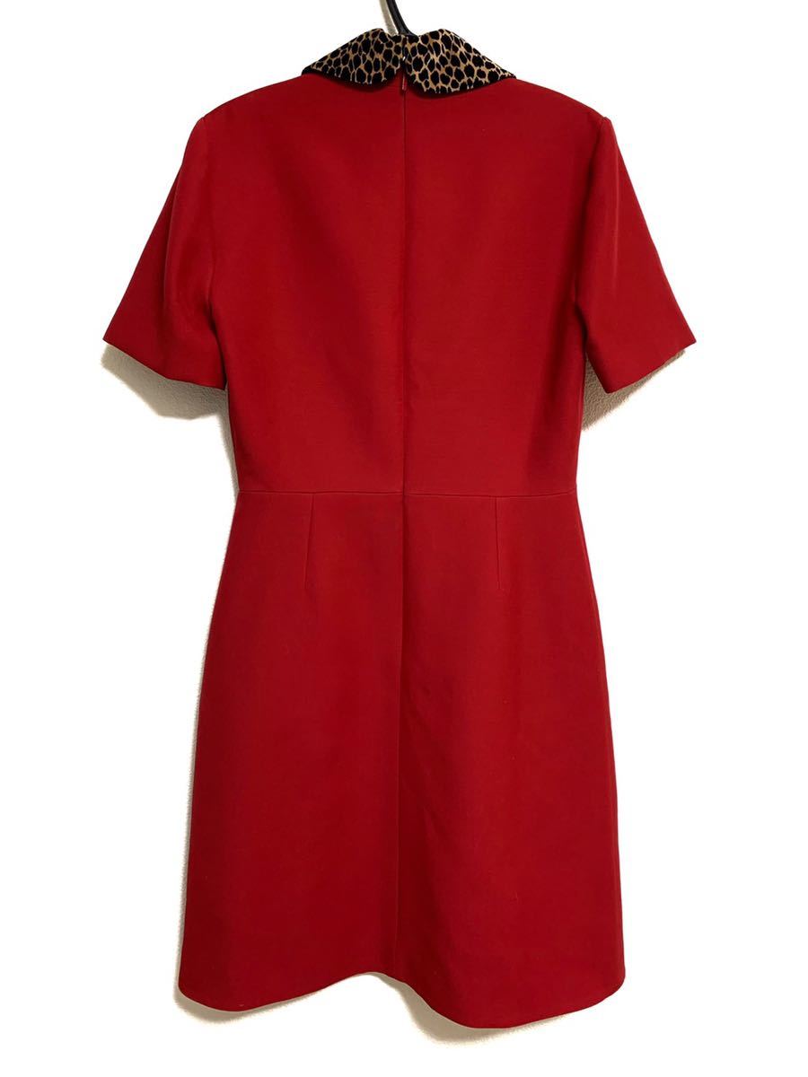 美品 タグ付き GUCCI グッチ 2019年 レオパード ワンピース タグ付き  