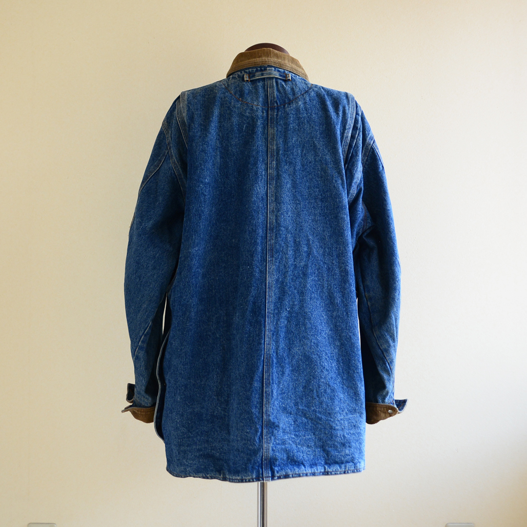 80s BANANA REPUBLIC デニム カバーオール M / SAFARI&TRAVEL 80s BANANA REPUBLIC デニム カバーオール M / SAFARI&TRAVEL