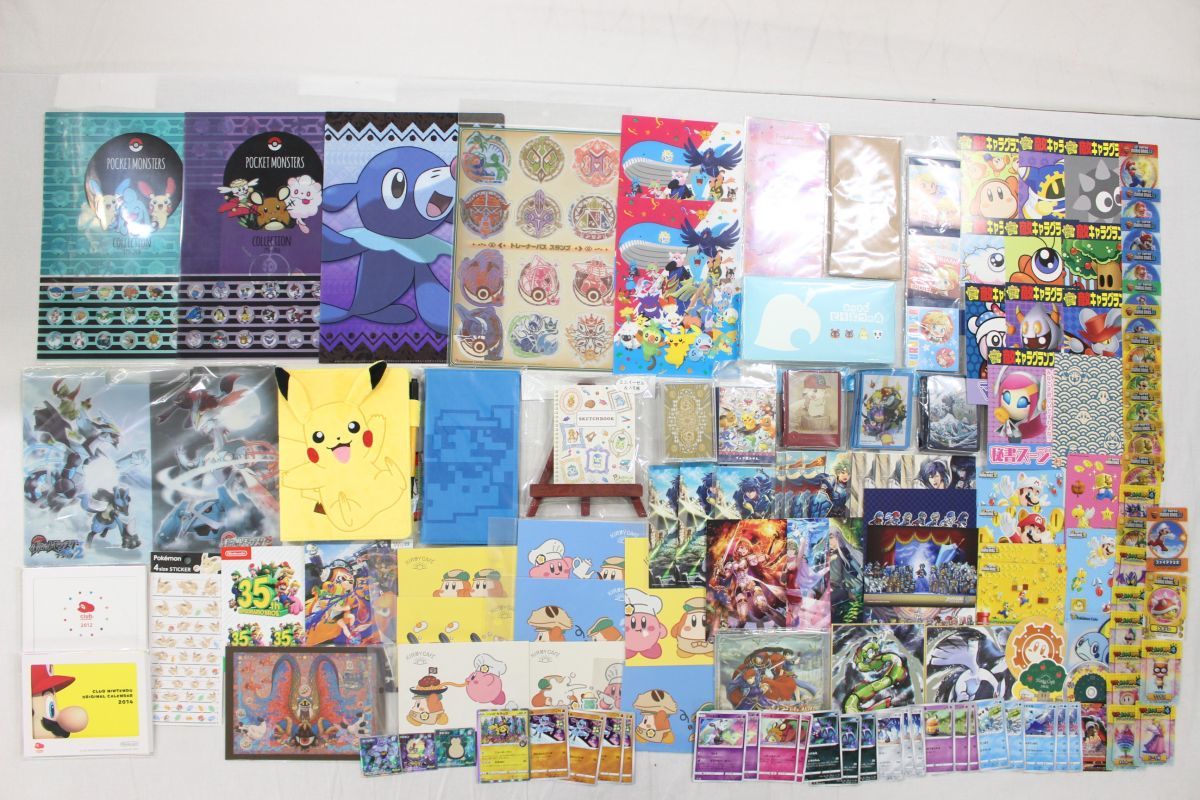 P00 ポケットモンスター スーパーマリオ 他 クリアファイル ポストカード スリーブ 他 まとめ大量グッズセット品 その他 売買されたオークション情報 Yahooの商品情報をアーカイブ公開 オークファン Aucfan Com