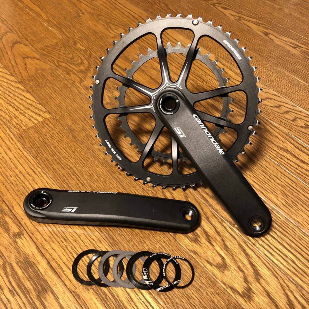 Cannondale Si Hollowgram Crankset SI Carbon HOLLOWGRAM 公式通販 Clincher Speed 175mm Pro's 52&frasl;39T | W の