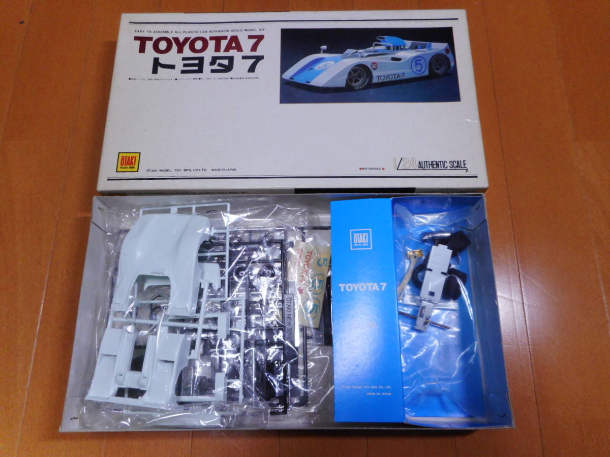オオタキ 1/24 トヨタ7 モーターライズ トヨタ オオタキ 絶版1⁄24 1⁄24)＞
