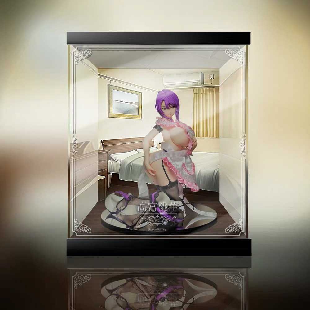 新着 Binding 隣人に壊されていく俺の妻 ショーケース Led照明 展示ケース アクリルケース フィギュアケース 専用 ネイティブ 1 4 高宮桃華 その他 Labelians Fr