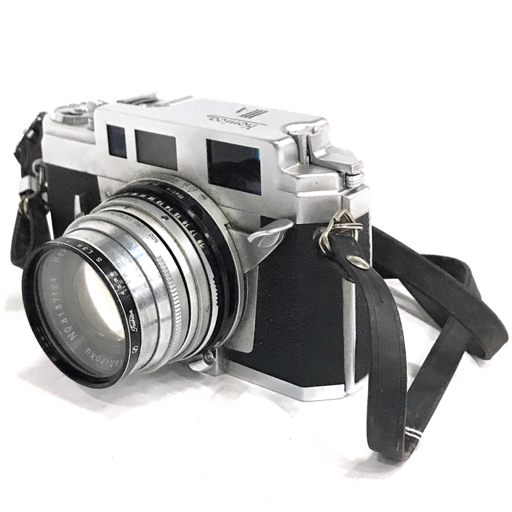 コニカのレンジファインダーカメラ「Konica III A」 Konica レンジファインダー フィルムカメラ 50mm III ⅢA レンジ