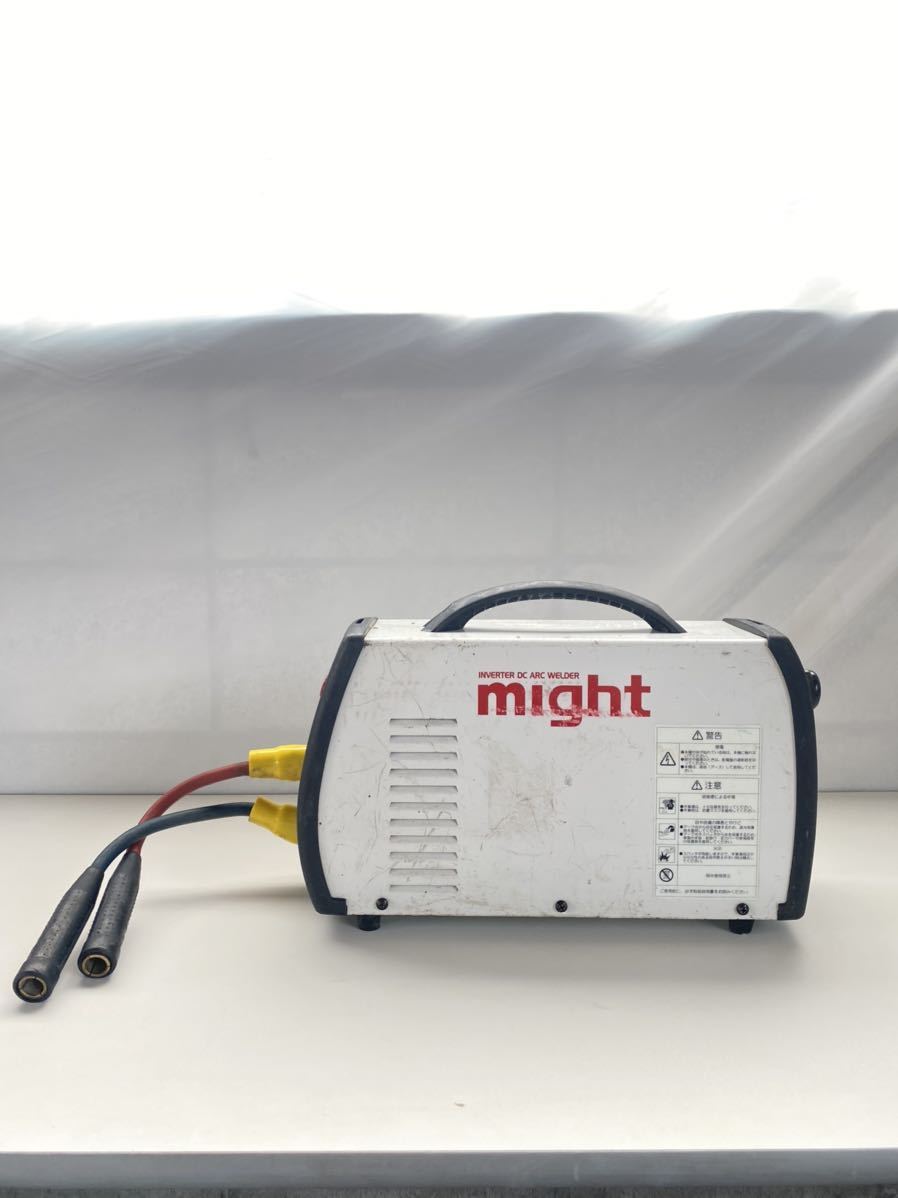 T316★might マイト工業 単相100V 単相200V 兼用 インバーター直流アーク溶接機 MA-2125DF ジャンク