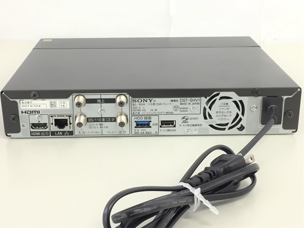 SONY ソニー DST-SHV1 BS⁄CS4K 地上デジタル 4Kチューナー｜Yahoo