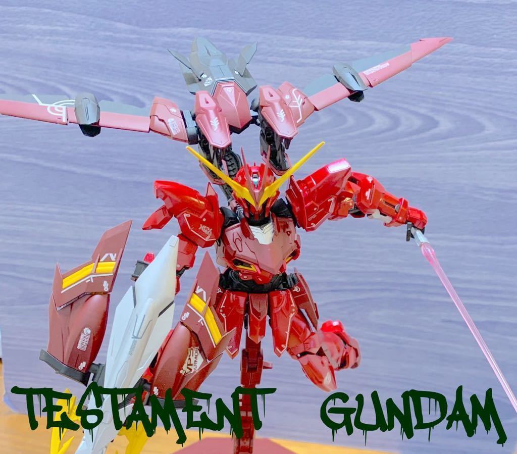 プレバン限定 MG 1/100 テスタメントガンダム 塗装済完成品 1⁄100 MG