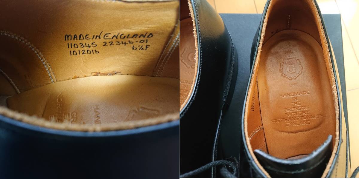 GRENSON グレンソン 定価7.4万 LONDON 6.5 25cm G-one チャーチ 