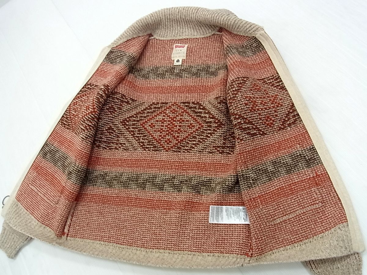 1円 美品◇リーバイス ネイティブ柄 カウチンニットセーター ニット 