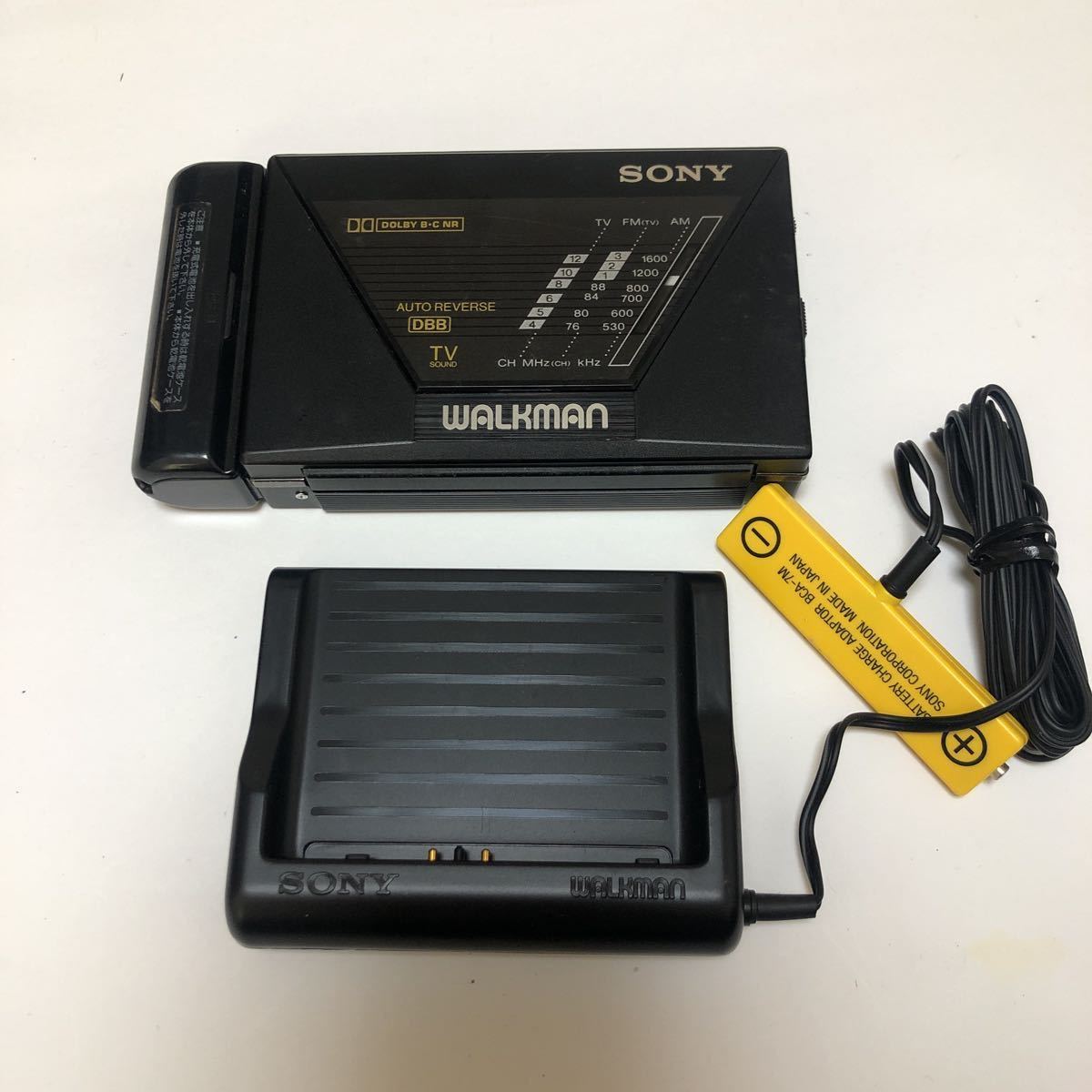 ジャンク】SONY ソニー WALKMAN ウォークマン WM-F550C カセット