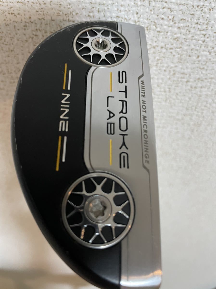オデッセイ ODYSSEY STROKE LAB ストローク ラボ シルバー ブラック シリーズ NINE 33インチ