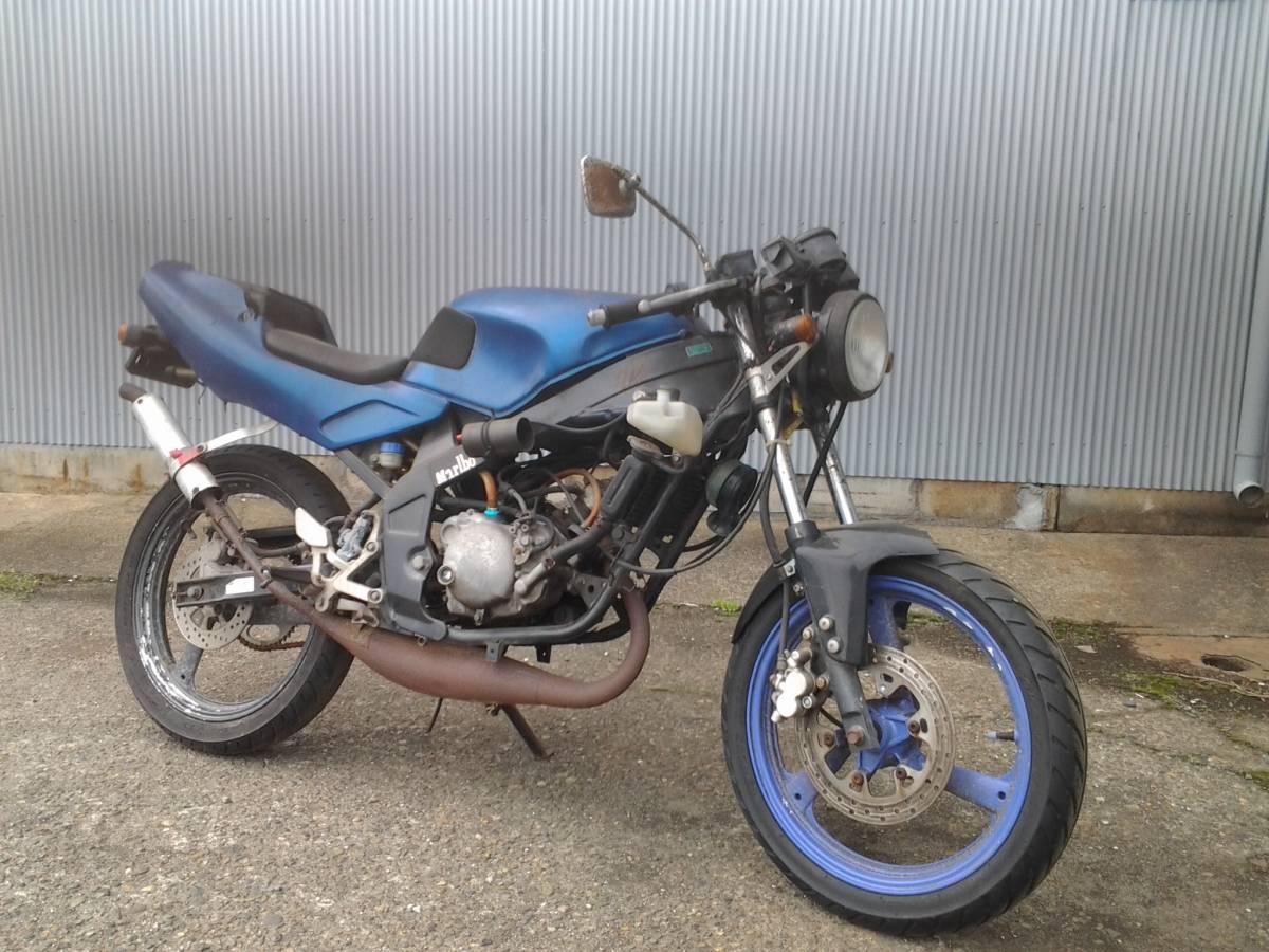 ヤマハ　TZR50R 2スト　書類付き　部品取り　発送可　4EU-006　検索 E38 RZ50 4EU TZM NSR 3TU 