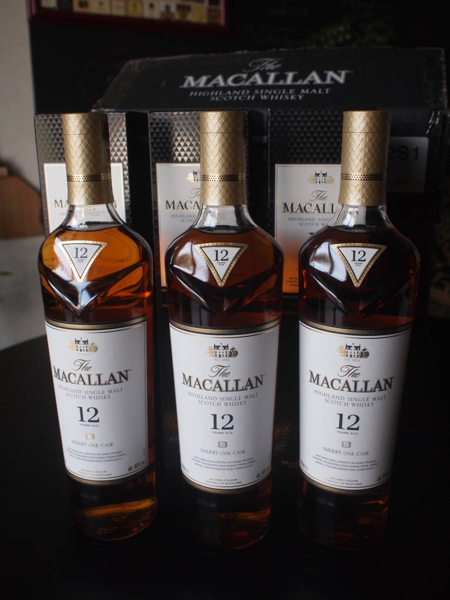 大黒屋［未開栓］The MACALLAN ザ・マッカラン 12年 シェリーオーク
