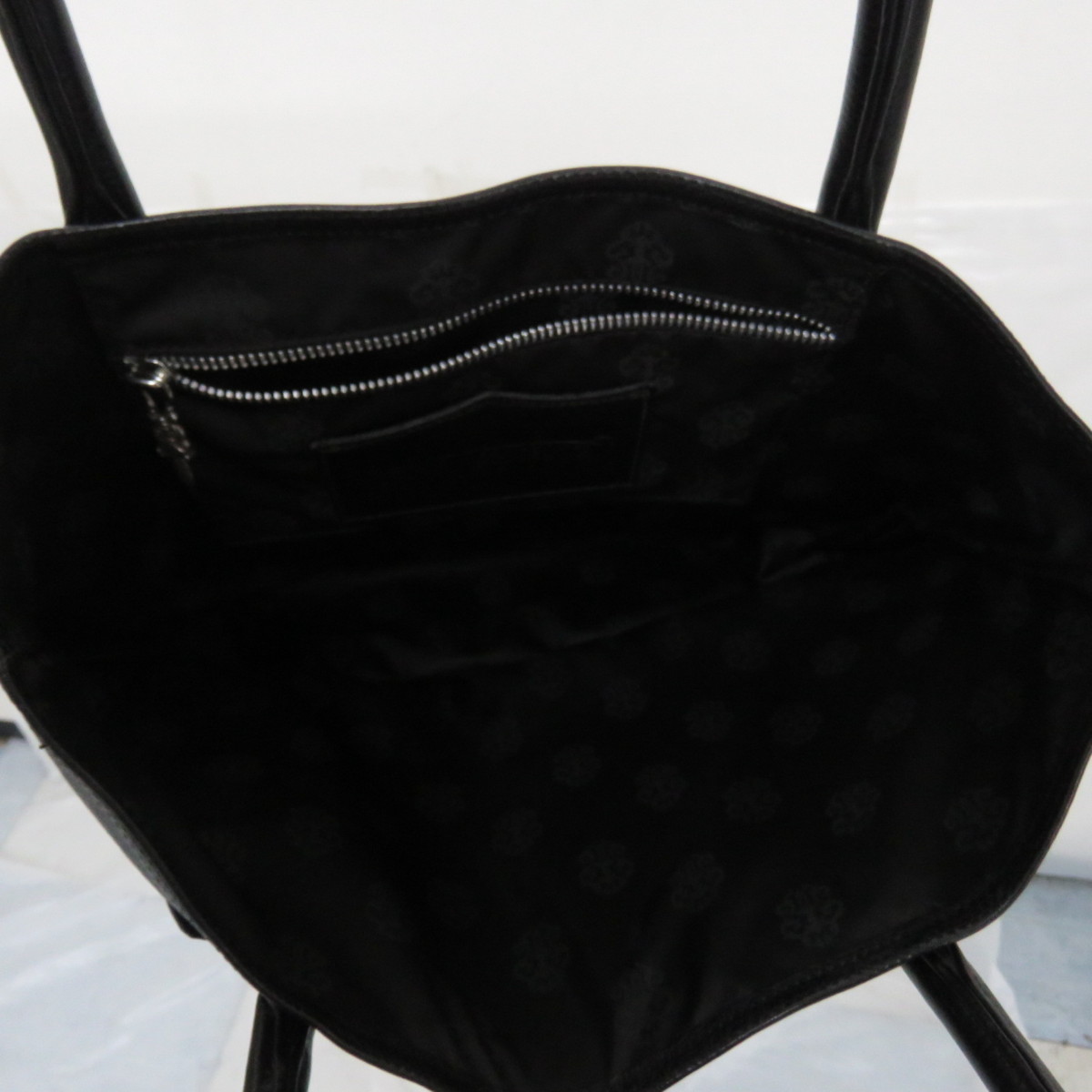 中古品】CHROME HEARTS クロムハーツ TOTE FS LINED FS レザートート 