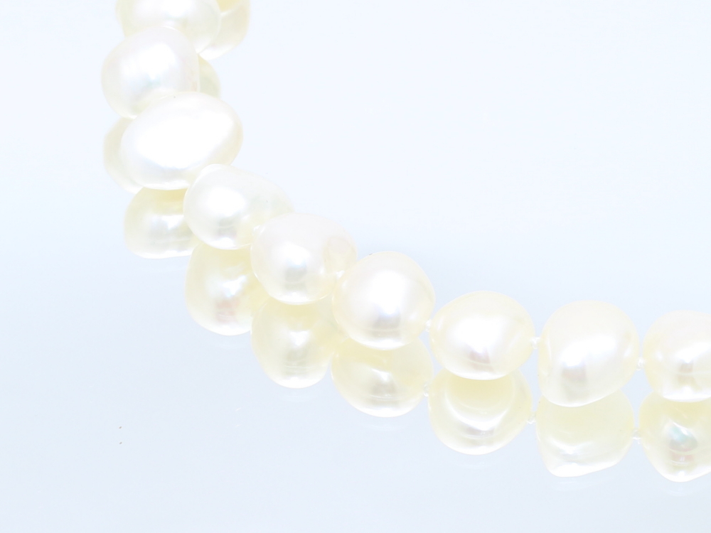 テリ強✨大珠】TASAKI パール ネックレストップ k18ダイヤ0.01ct K14WG
