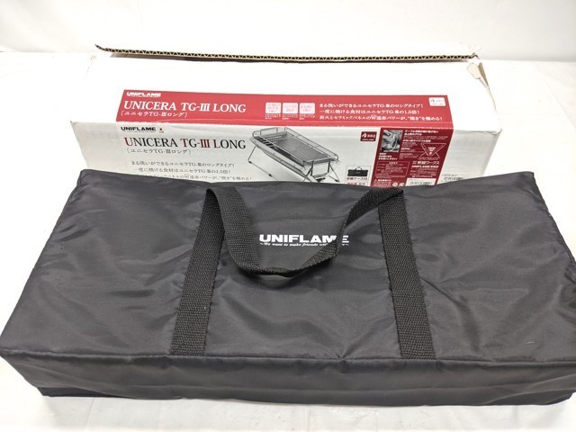 100%新品，新作 W83/焚き火台 ユニフレーム ユニセラTG-III ロング 615416 キャンプ用品 アウトドア BBQなどに(焚き火台)｜売買されたオークション情報、yahooの商品情報をアーカイブ公開 - オークファン 焚き火台