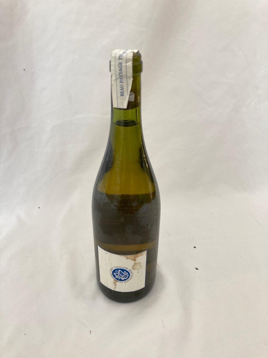未開栓】お酒 ワイン TSUGANE Beau Paysage Chardonnay 2007 白 ボー