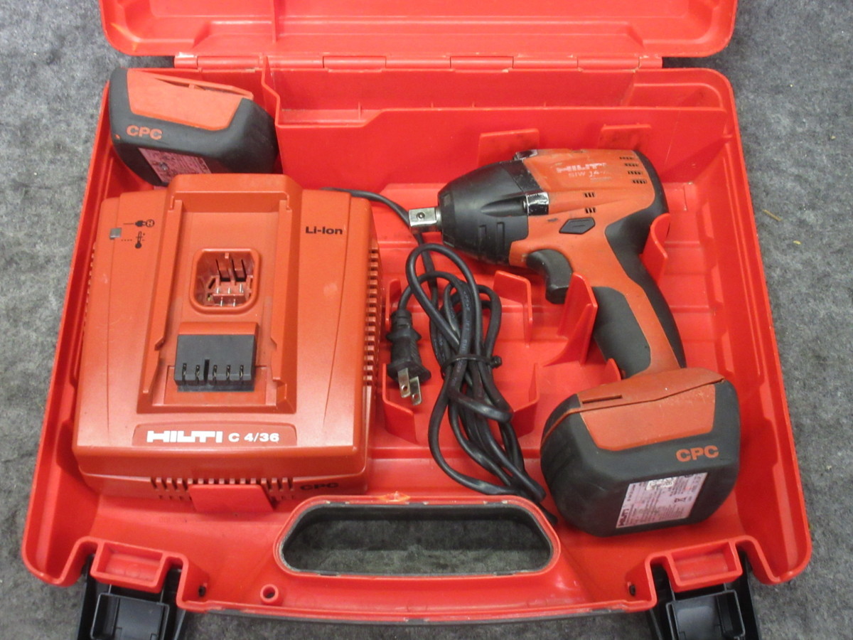 ★中古品 格安1000円スタート★ ヒルティ HILTI 14.4V 充電式インパクトドライバ SIW14-A 動作確認済 即納・代引き・領収書対応