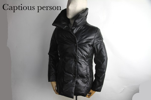 ダウンジャケット(Captious Person)ラム革