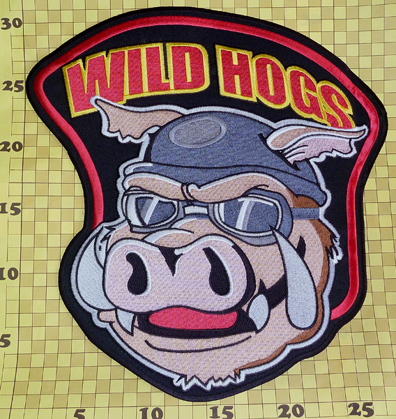 通販 オンライン店舗 ♪団塊ボーイズ WILD HOGS 2枚組 超特大 刺繍 