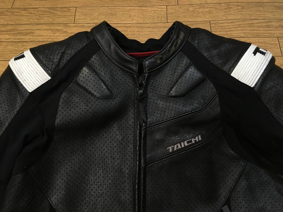 RS TAICHI GMX オートバイ ARROW 夏用牛革パンチングレザーレーシング
