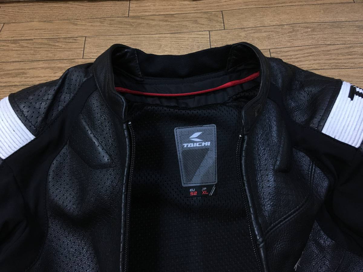 RS TAICHI GMX オートバイ ARROW 夏用牛革パンチングレザーレーシング