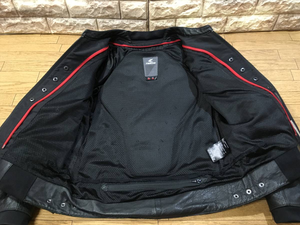 RS TAICHI GMX オートバイ ARROW 夏用牛革パンチングレザーレーシング