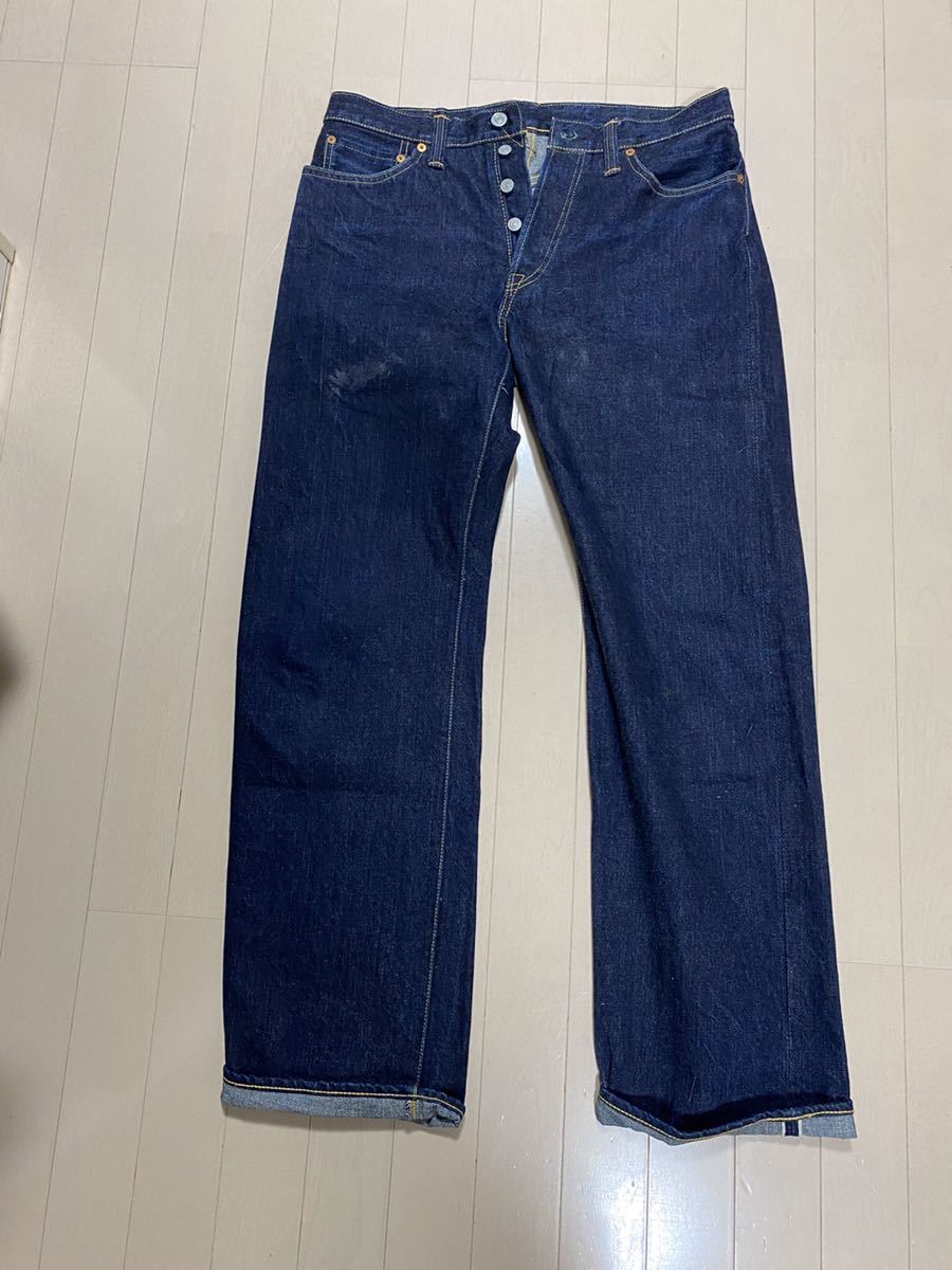 ザ フラットヘッド THE FLAT HEAD 3005XX デニム 赤耳 W34 インディゴ 