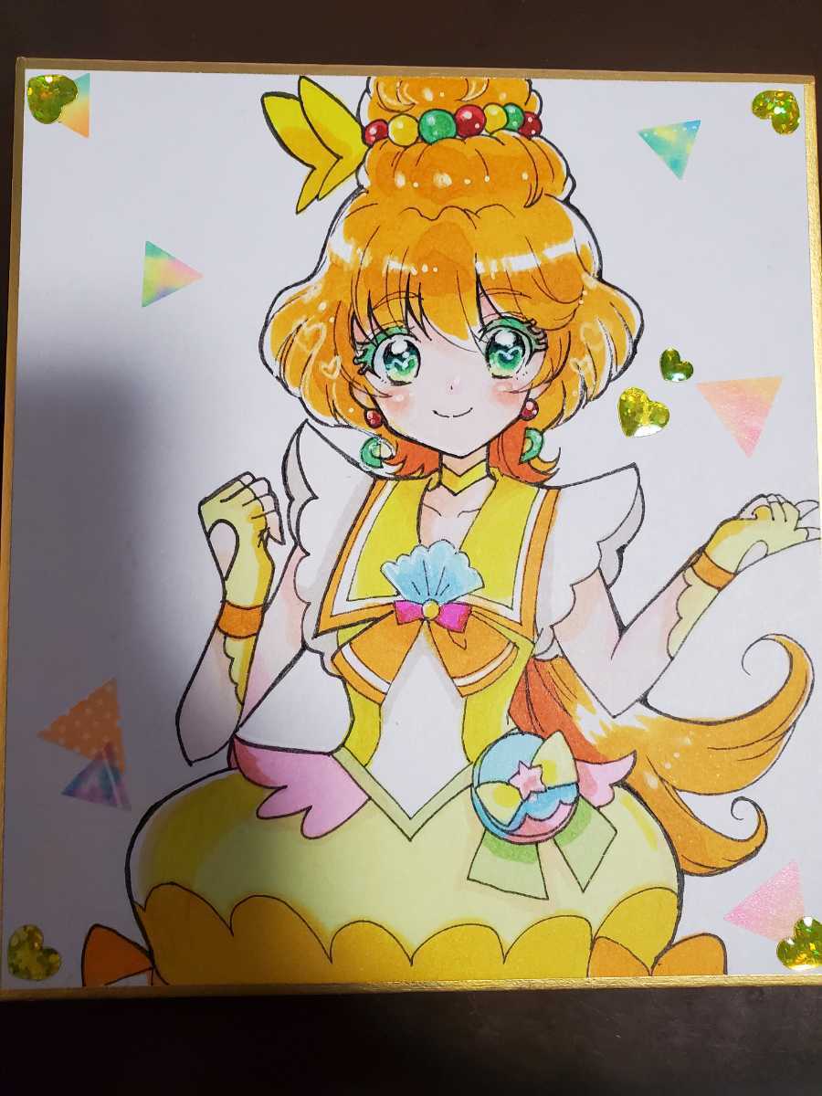 手書き手描同人イラスト美少女トロピカルージュプリキュアキュアパパイヤ一之瀬みのり 手描きイラスト 売買されたオークション情報 Yahooの商品情報をアーカイブ公開 オークファン Aucfan Com