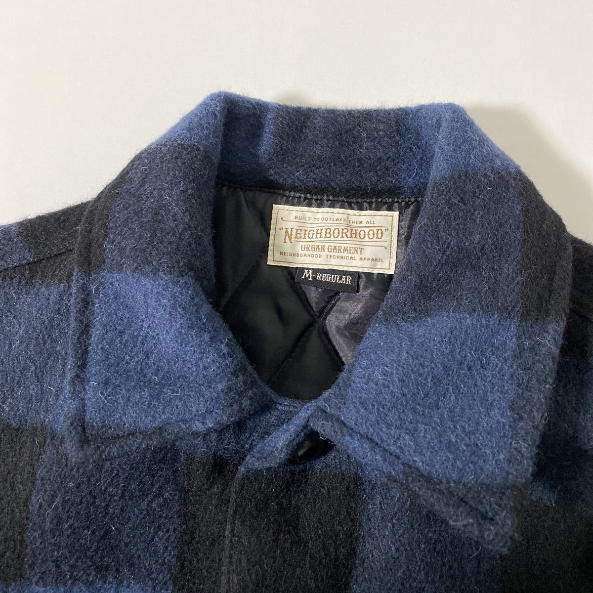 美品 名作 12 aw neighbor hood CPO BUFF M ウール バッファロー 