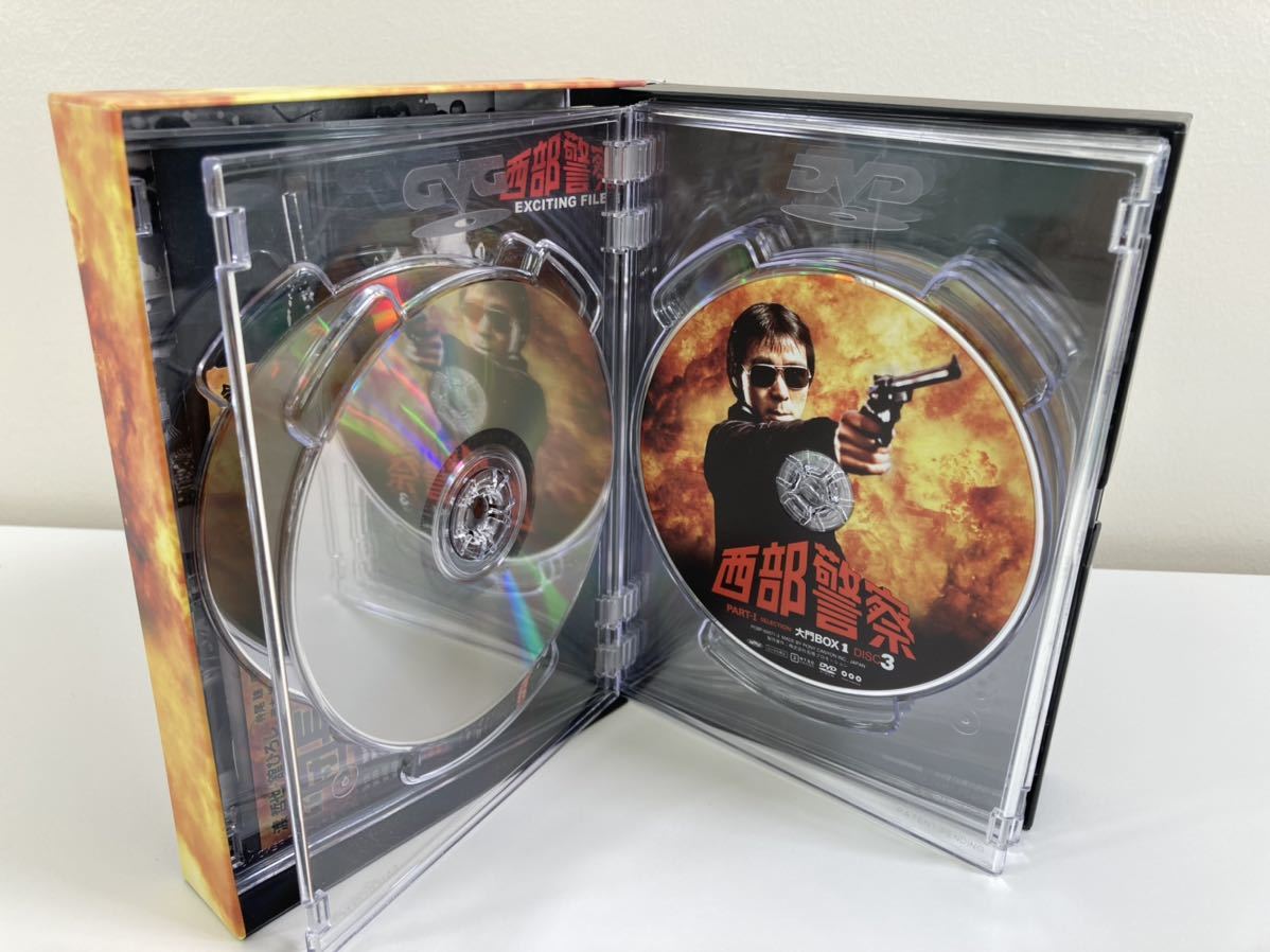 DVD】西部警察PARTー1 SELECTION 大門 BOX 1 6枚組 渡哲也・舘ひろし