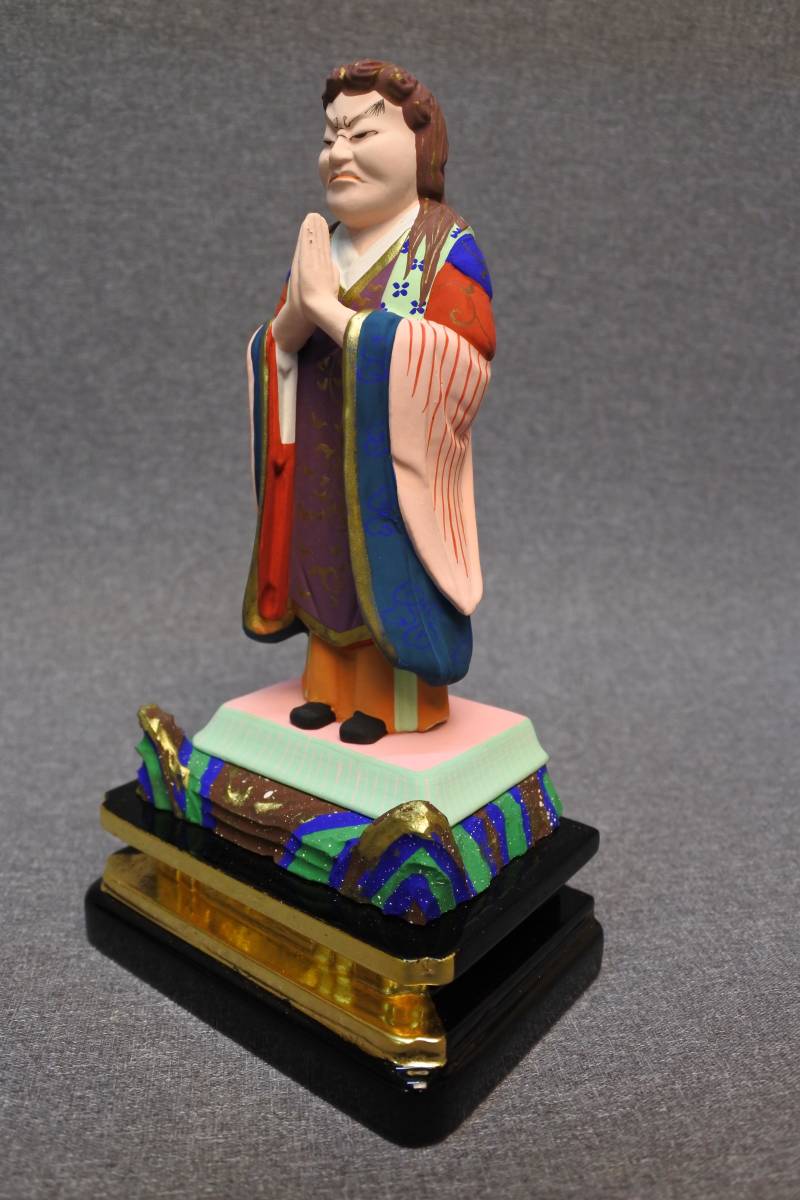 長期保管品】中山鬼子母神 彩色 4号 仏像 仏具 仏壇 仏教美術 縁起物（
