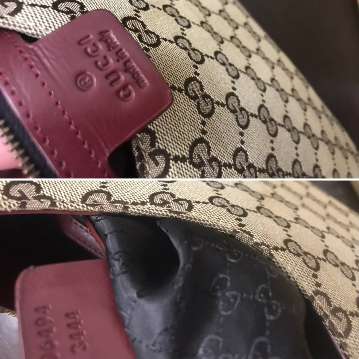 1円～◎希少 グッチ GUCCI ハンドバッグ GGキャンバス柄 