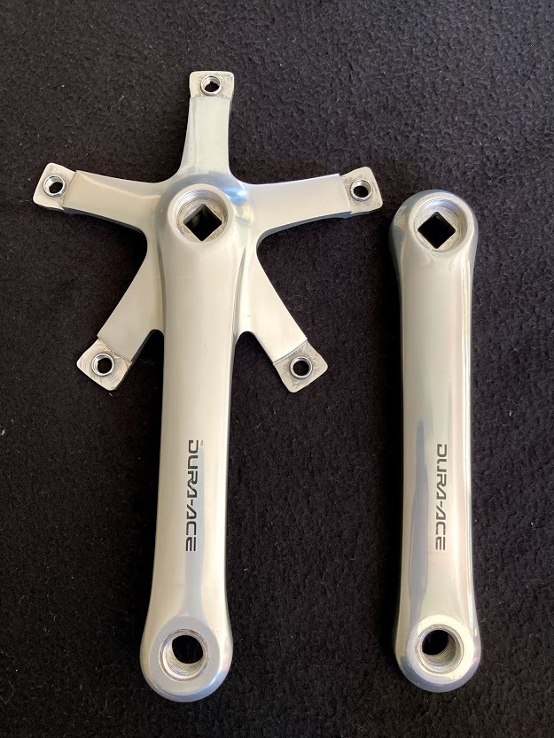 ピスト 競輪 NJS シマノ DURA-ACE クランク 167.5mm 【公式通販】
