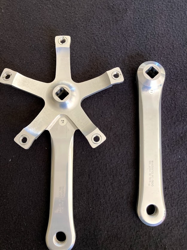 ピスト 競輪 NJS シマノ DURA-ACE クランク 167.5mm 【公式通販】