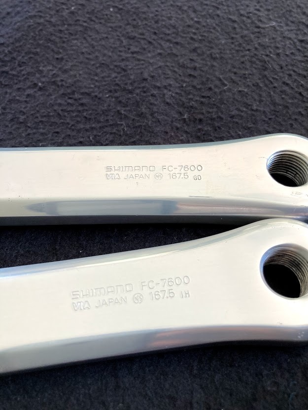 ピスト 競輪 NJS シマノ DURA-ACE クランク 167.5mm 【公式通販】