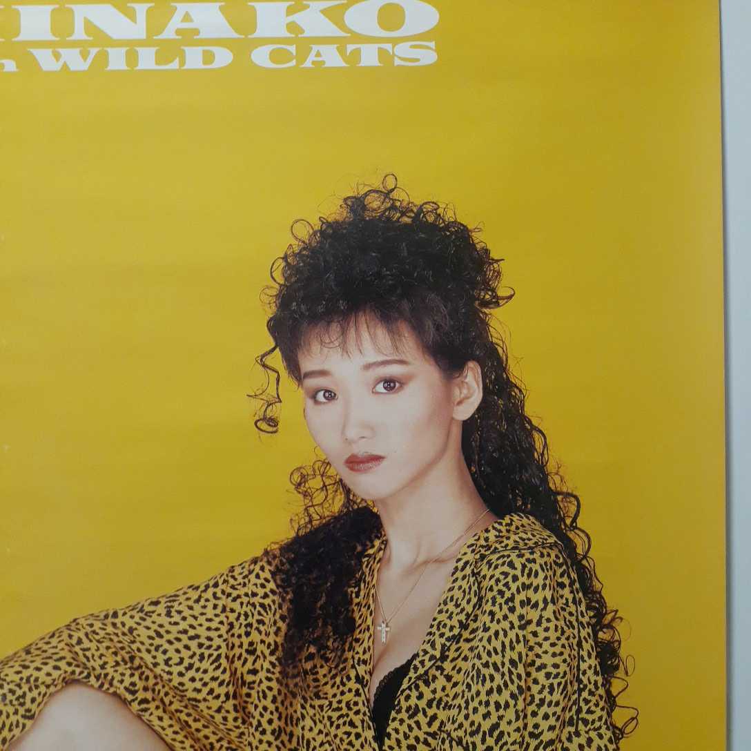 D06 本田美奈子 MINAKO with WILD CATS 豹的 TARGET 1989 ポスター B2