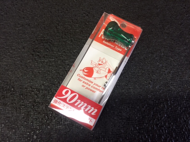 OUTFITTERS リテーナー付き 90mm HANDLE 強化ステンレス POW'R POW
