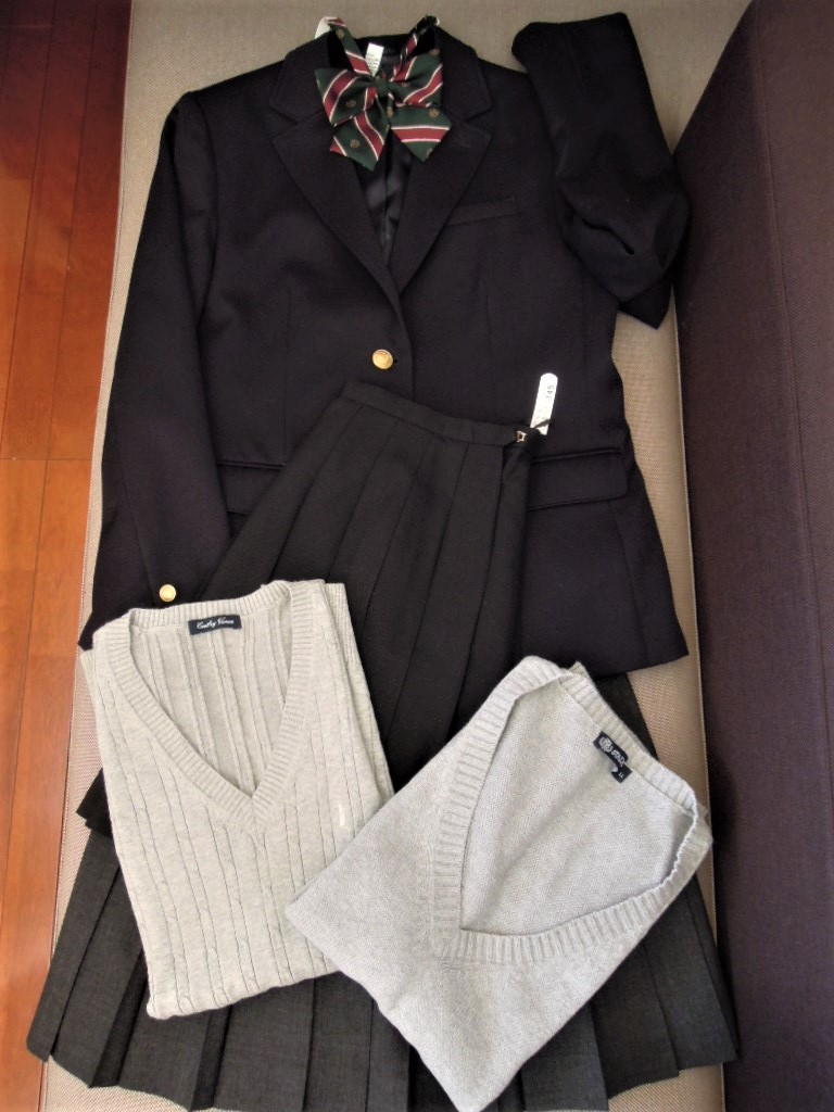娘から☆彡イーストボーイ☆彡制服☆彡ジャケットスカート2枚ベスト1 