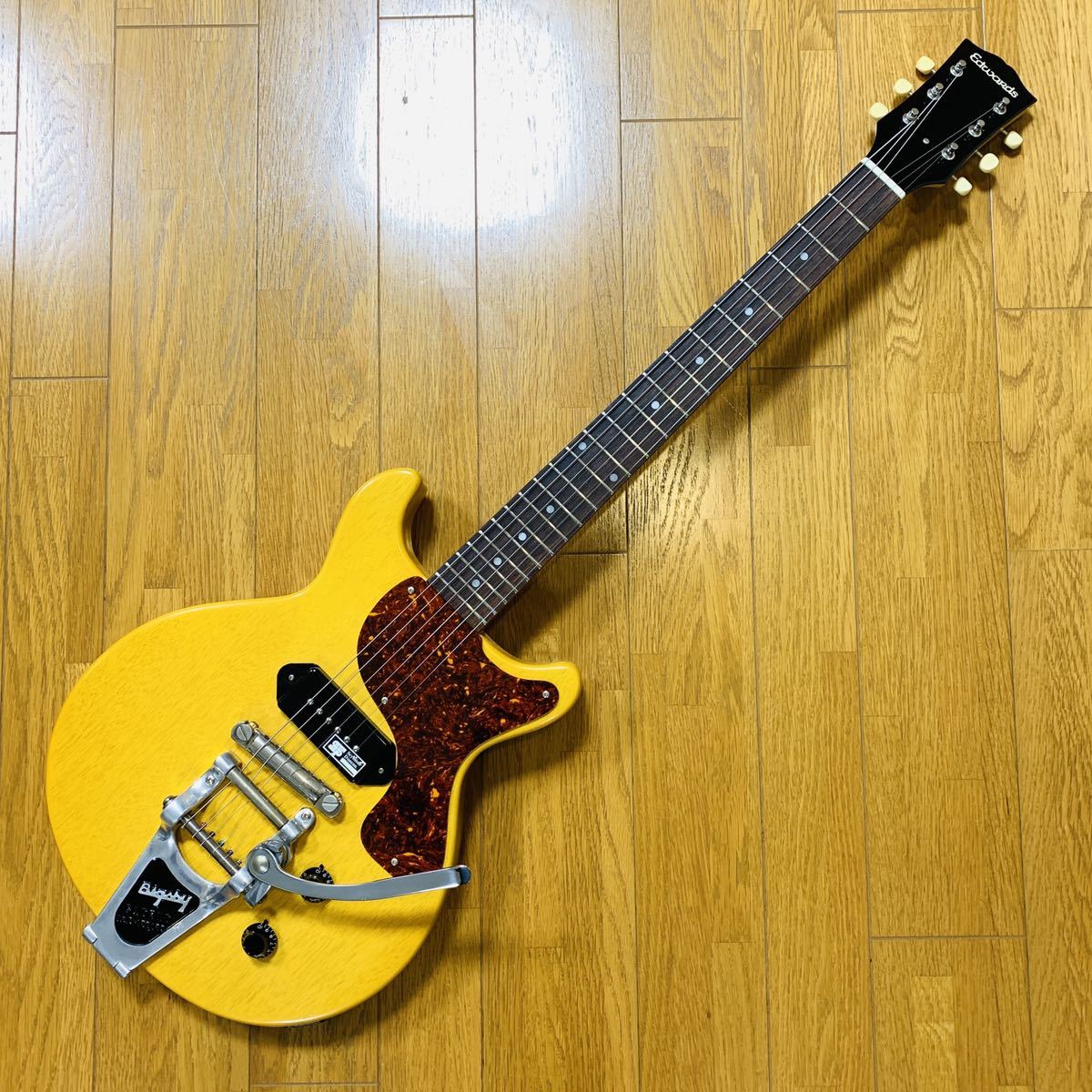 Edwards Paul Junior Les E-JR-100LT⁄DC Double Cut - MIJ Japan Thin 