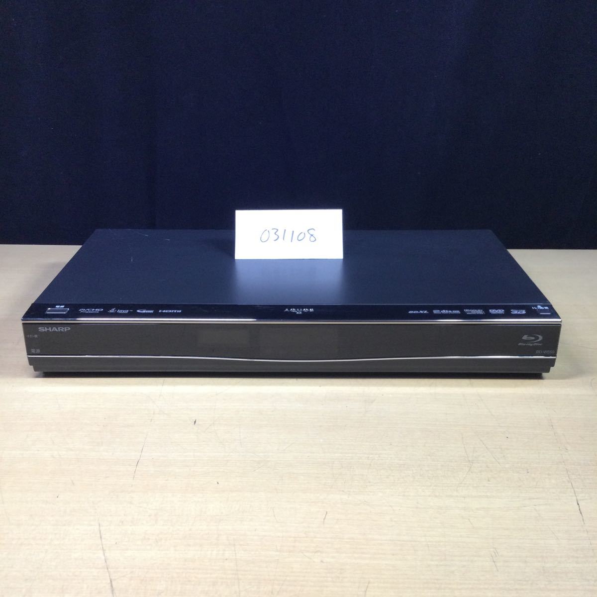 031108 2013年製 SHARP BD-W550 ブルーレイディスクレコーダー ジャンク品(シャープ)｜売買されたオークション情報 ...