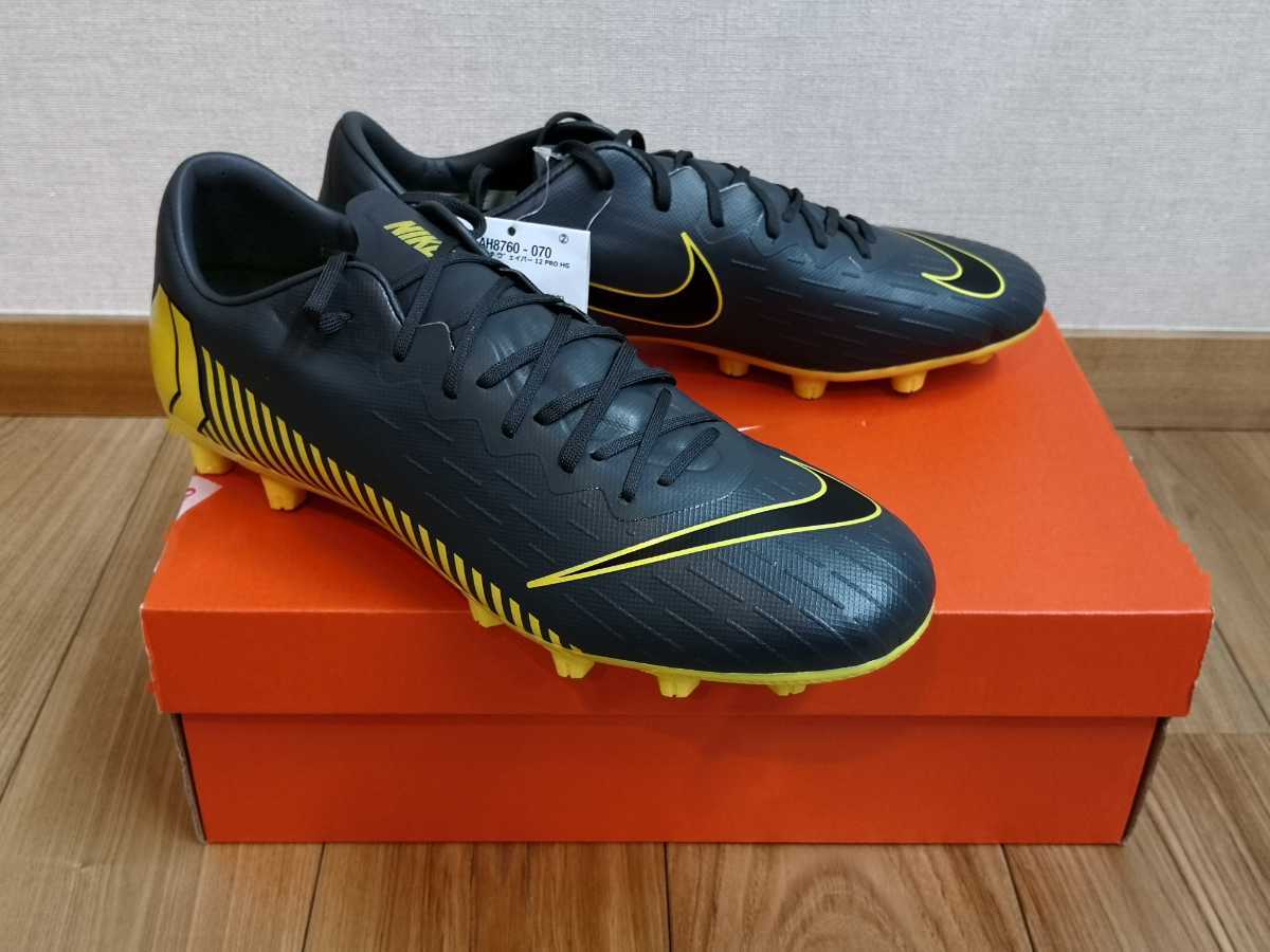 送料無料 NIKE VAPOR 12 PRO HG 27.5cm ナイキ ヴェイパー AH8760 サッカー スパイク ハードコート用