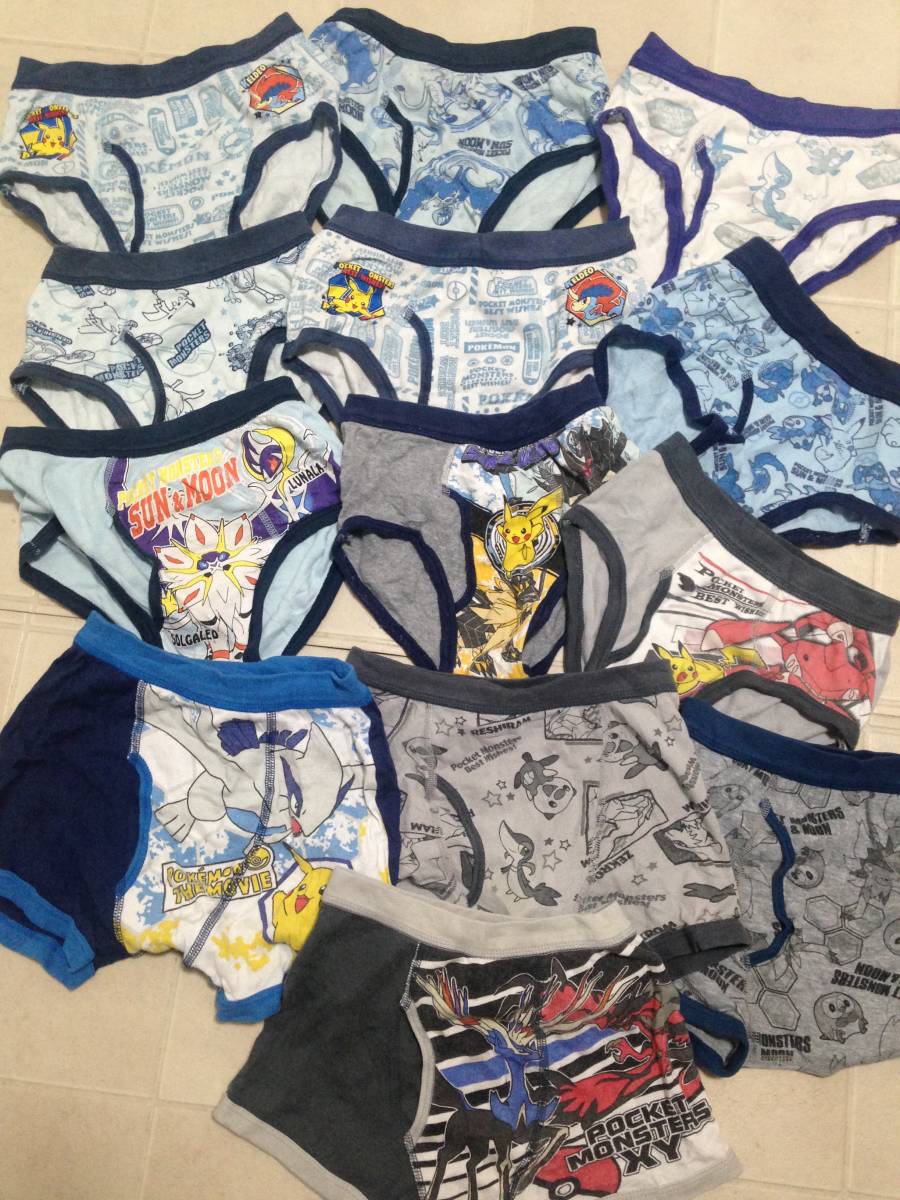 13枚 未使用 難あり ポケモン ブリーフ トランクス 男子用 未使用 難