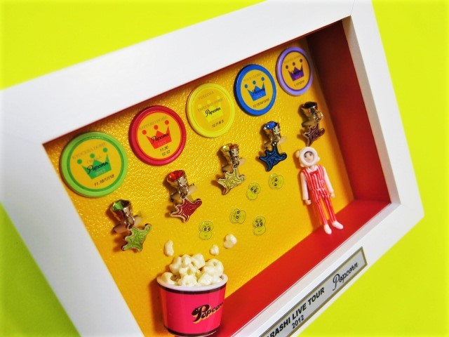 嵐 ポップコーン 5点セット イヤホンジャック 三角カット 会場限定 新品 未開封品 ４点 即納 会場限定