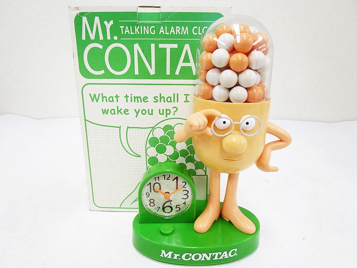 05 226 13 Y ミスターコンタック Mr Contac 非売品 おしゃべり目覚まし時計 アラーム 風邪薬 フィギュア 人形 千226 キャラクター 売買されたオークション情報 Yahooの商品情報をアーカイブ公開 オークファン Aucfan Com